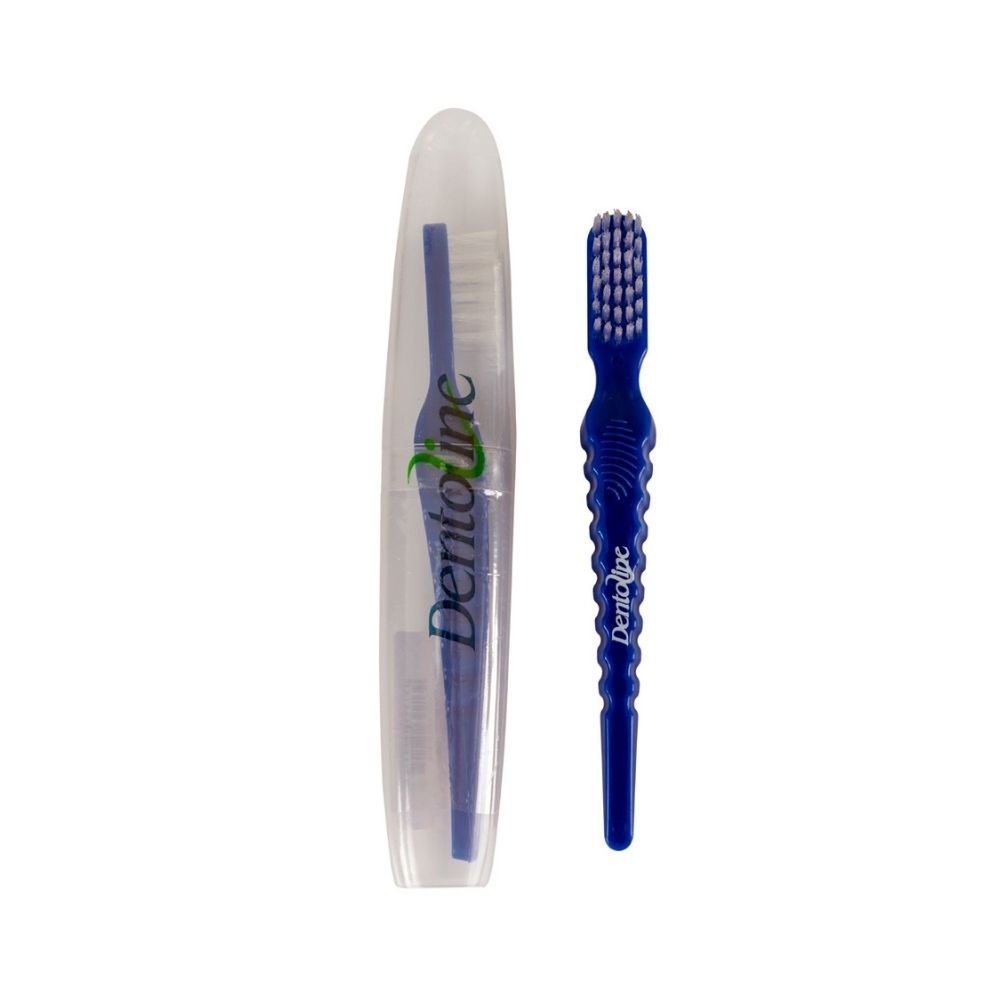 CEPILLO DENTAL PARA PROTESIS DENTOLINE X 1 UND