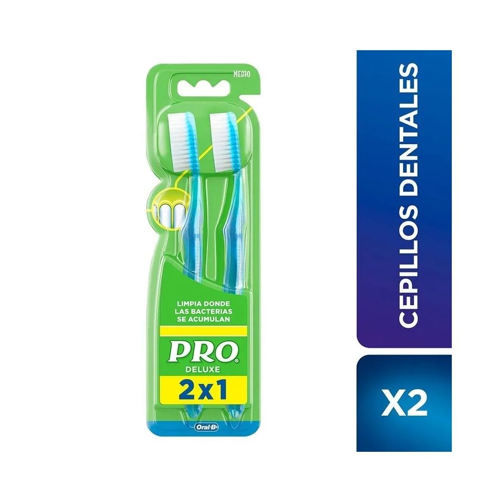CEPILLO DENTAL PRO 425 MEDIA TERMOENCOGIBLE X 2 UNDS
