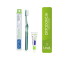 CEPILLO DENTAL VITIS ORTHODONTIC X1 UND+PASTA 15 ML