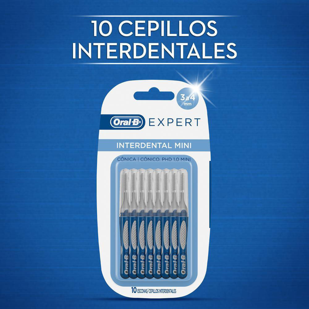 CEPILLO INTERDENTAL MINI ORAL B EXPERT X 10 UNDS