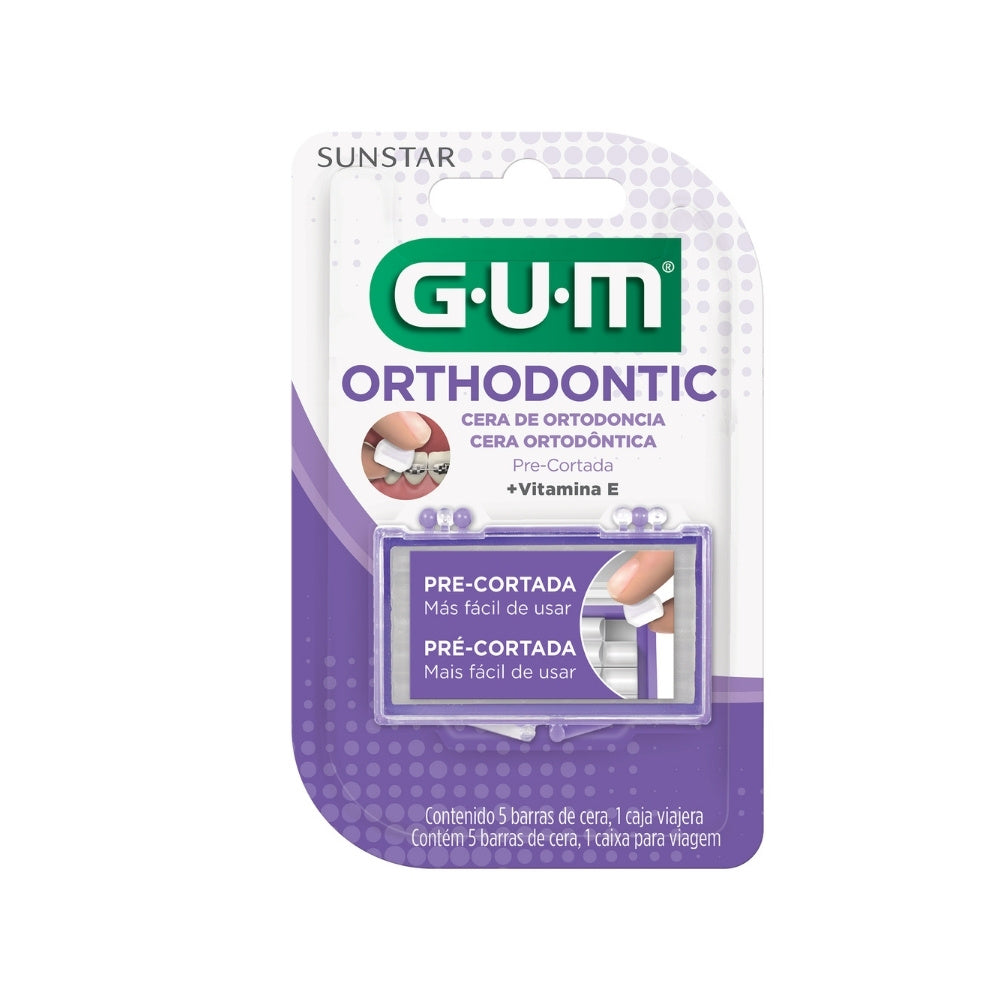 CERA ORTODONCIA GUM-724 MENTA +++ X 1 UND