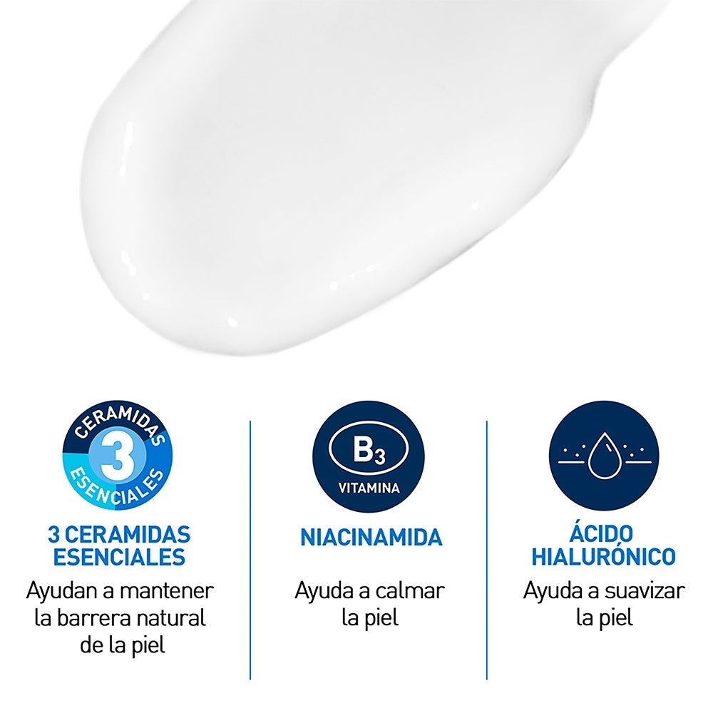 CERAVE CREMA HIDRATANTE FACIAL TUBO 52 ML