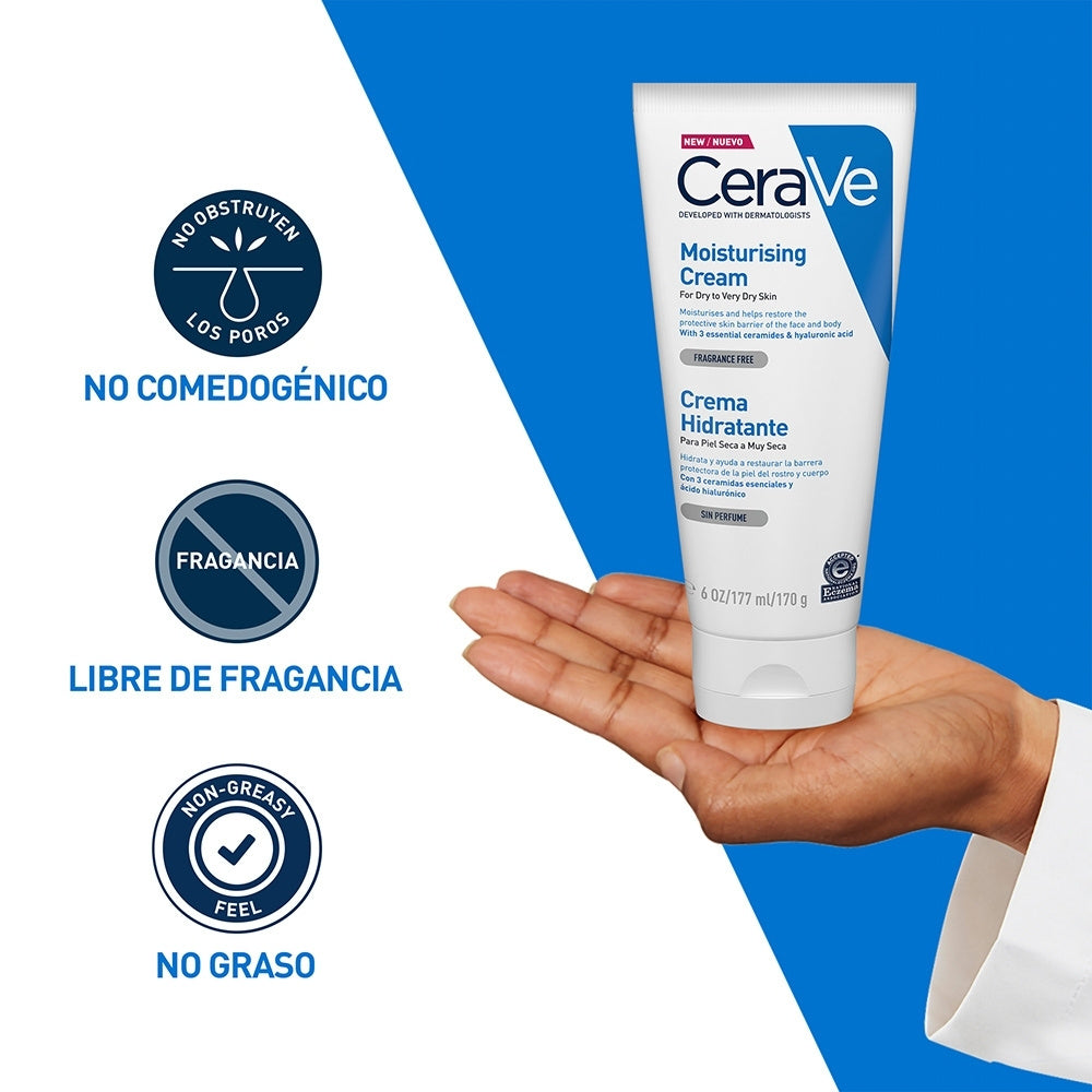 CERAVE CREMA HIDRATANTE TUBO 170 G