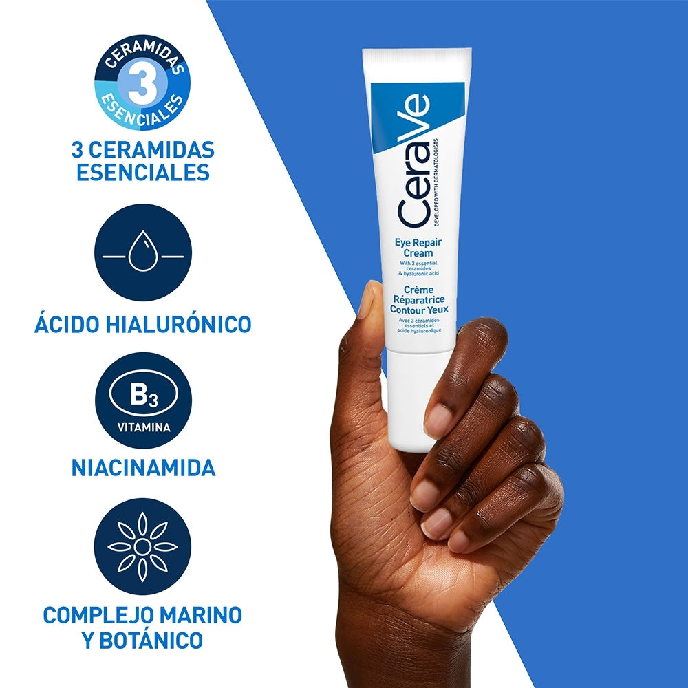 CERAVE CREMA REPARADORA CONTORNO OJOS TUBO 14 ML