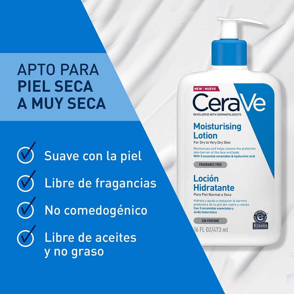 CERAVE LOCIÓN HIDRATANTE FRASCO 473 ML