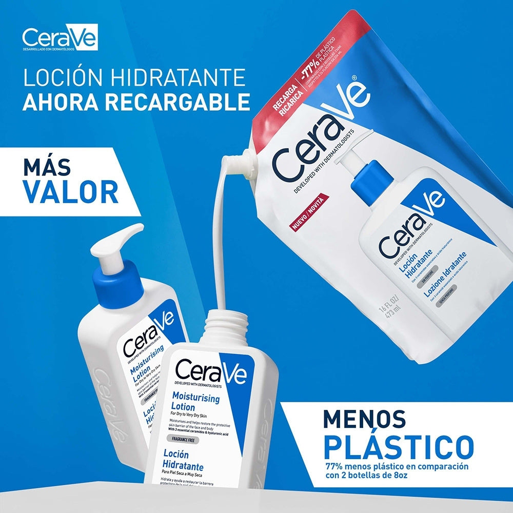 CERAVE REFILL LOCIÓN HIDRATANTE DOYPACK 473 ML