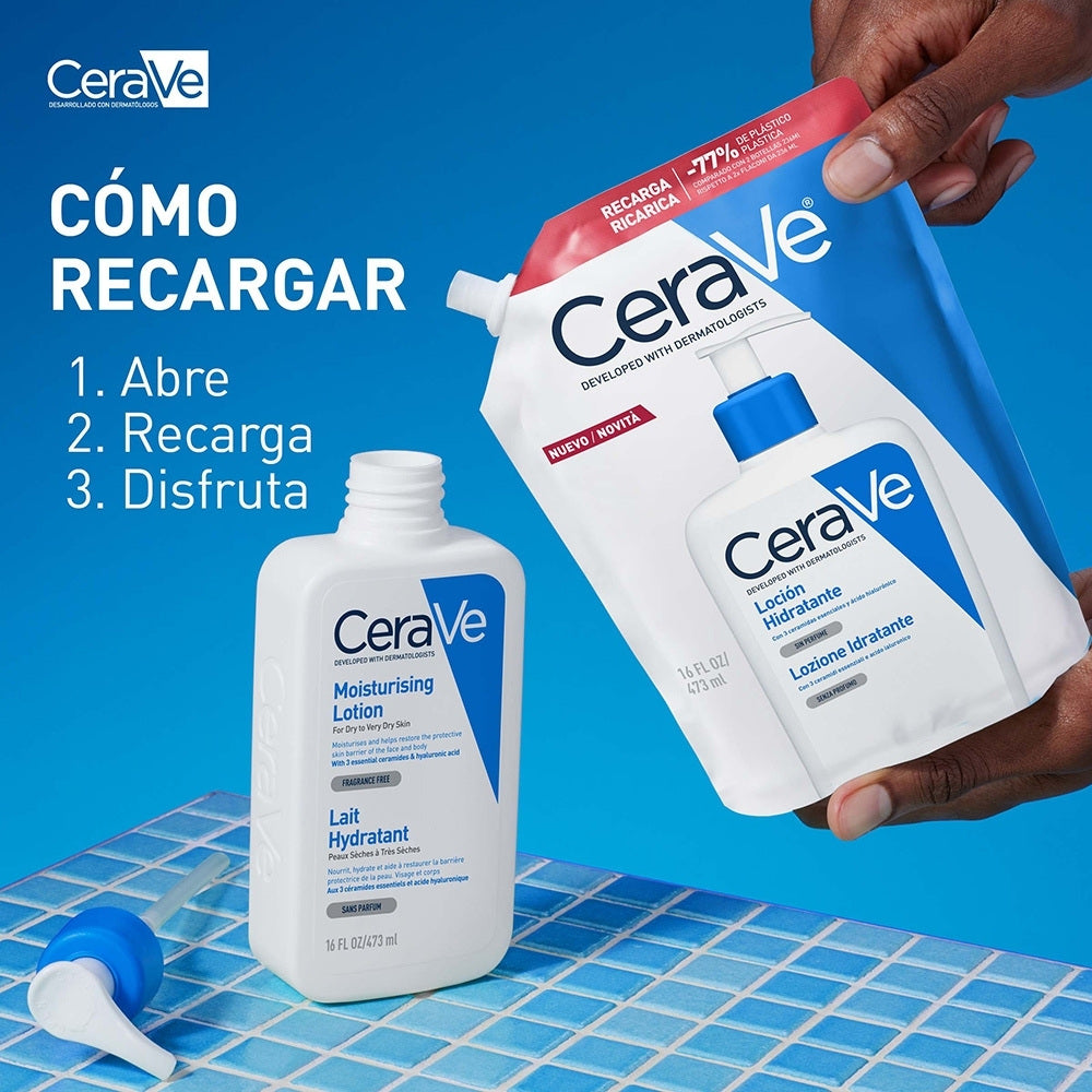 CERAVE REFILL LOCIÓN HIDRATANTE DOYPACK 473 ML