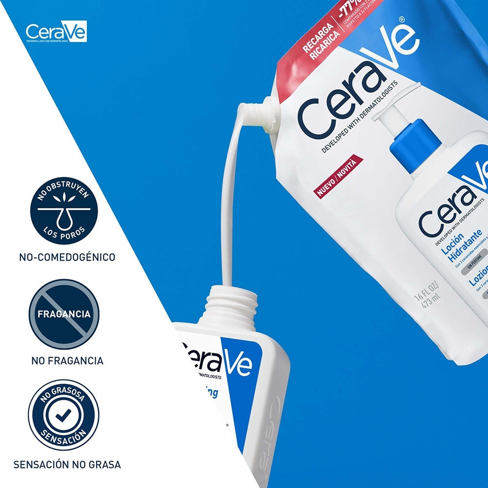 CERAVE REFILL LOCIÓN HIDRATANTE DOYPACK 473 ML