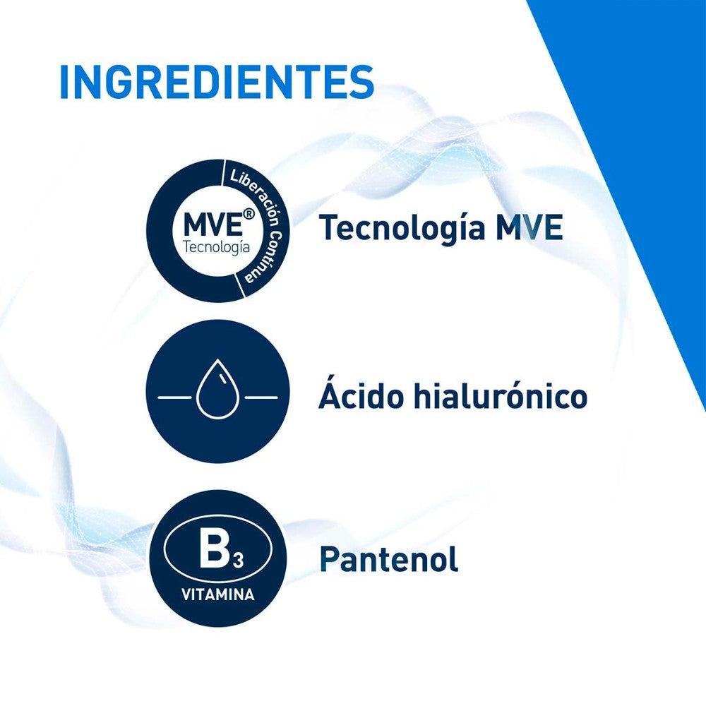 CERAVE SERUM HIDRATANTE FACIAL CON ACIDO HIALURONICO CAJA 30 ML