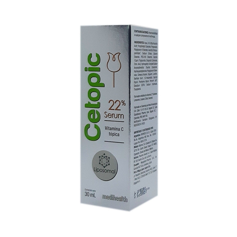 CETOPIC SERUM 22% CAJA 30 ML