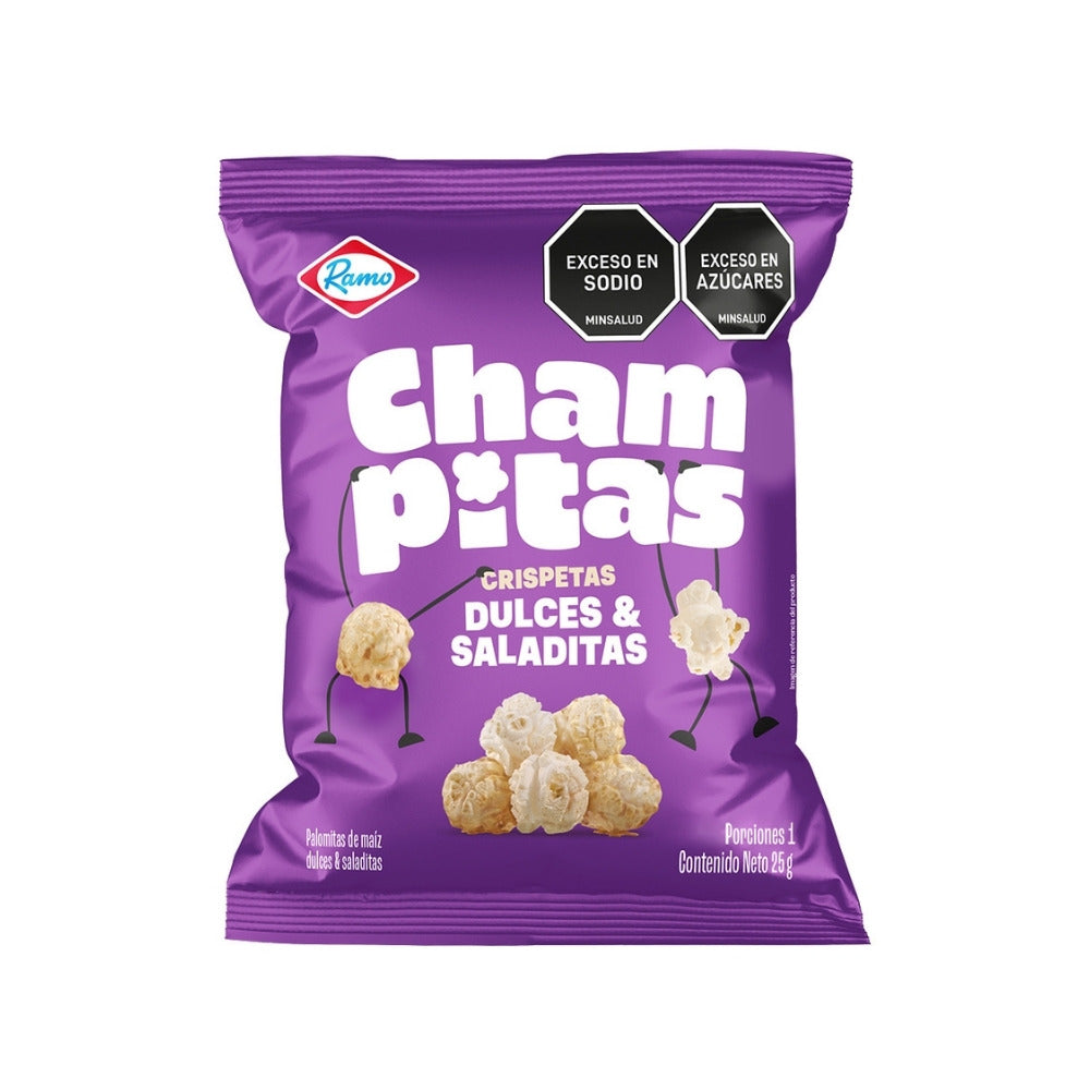 CHAMPITAS RAMO DULCES & SALADA PAQUETE 25 G