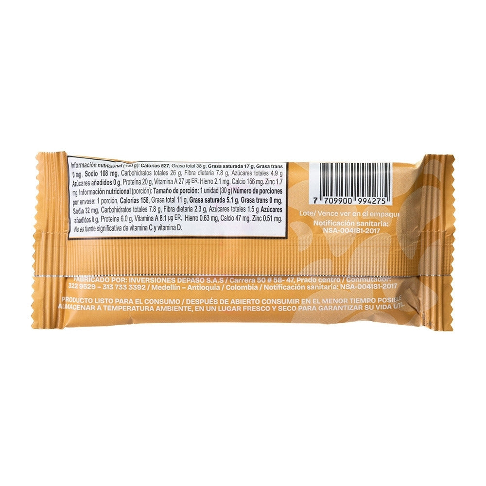 CHOCOLATINA BITTY CREAMY PEANUTS BOLSA 30 G
