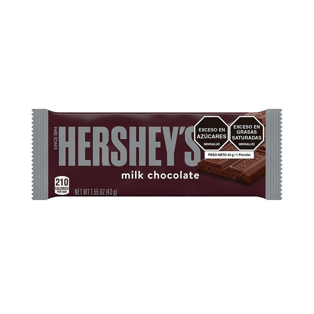 CHOCOLATINA HERSHEY-S MILK CHOCOLATE BOLSA 43 G