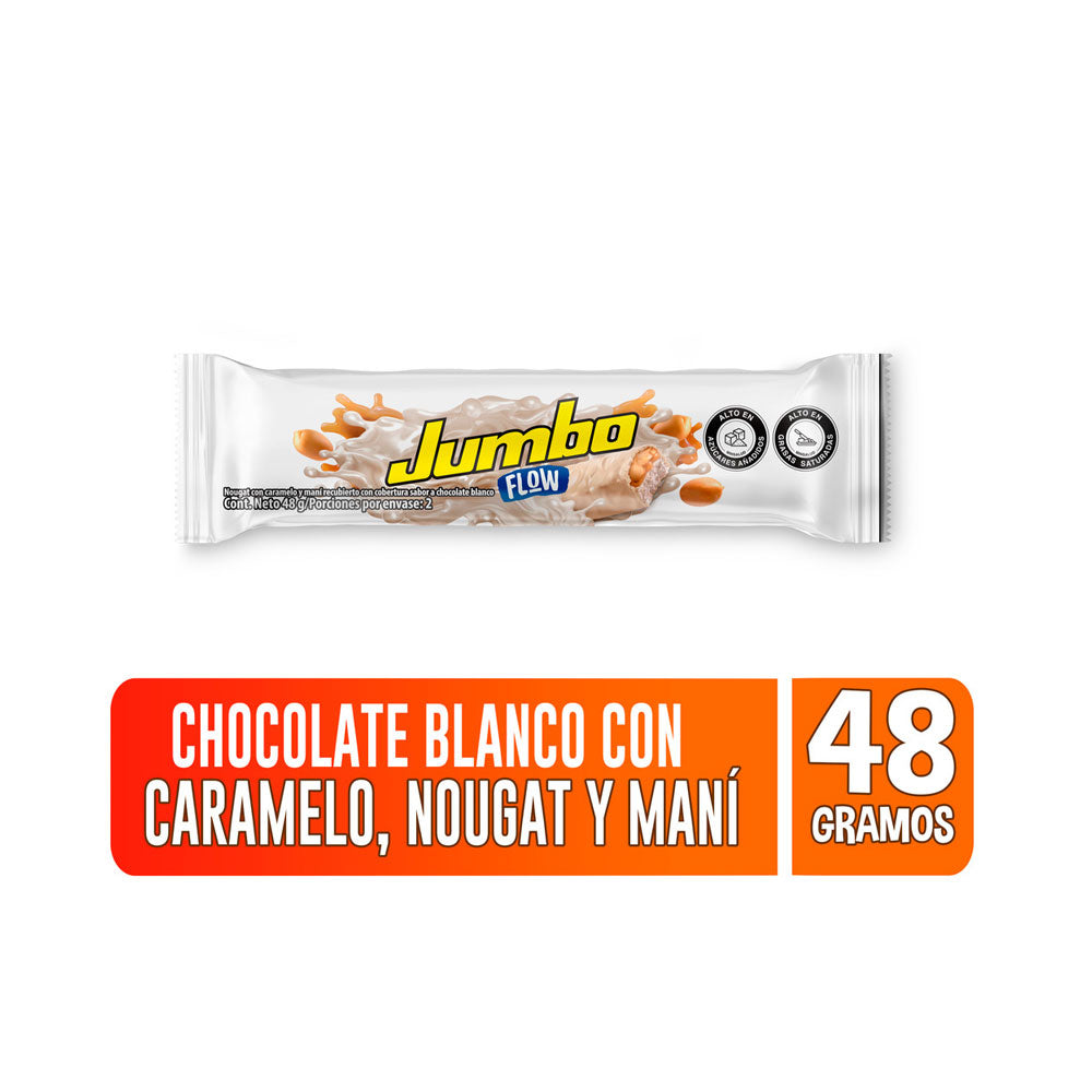 CHOCOLATINA JUMBO FLOW BCA BOLSA 48 G