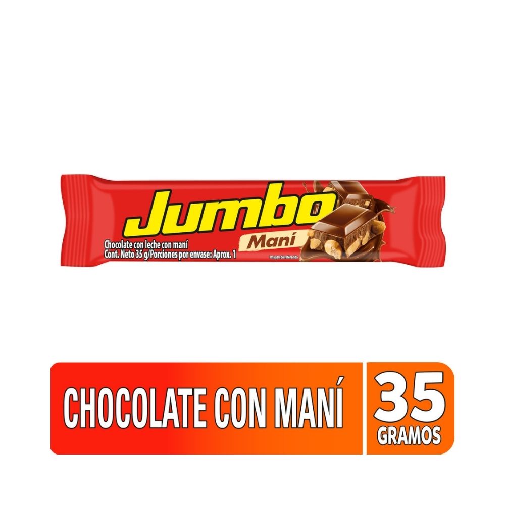 CHOCOLATINA JUMBO MANI BOLSA 35 G