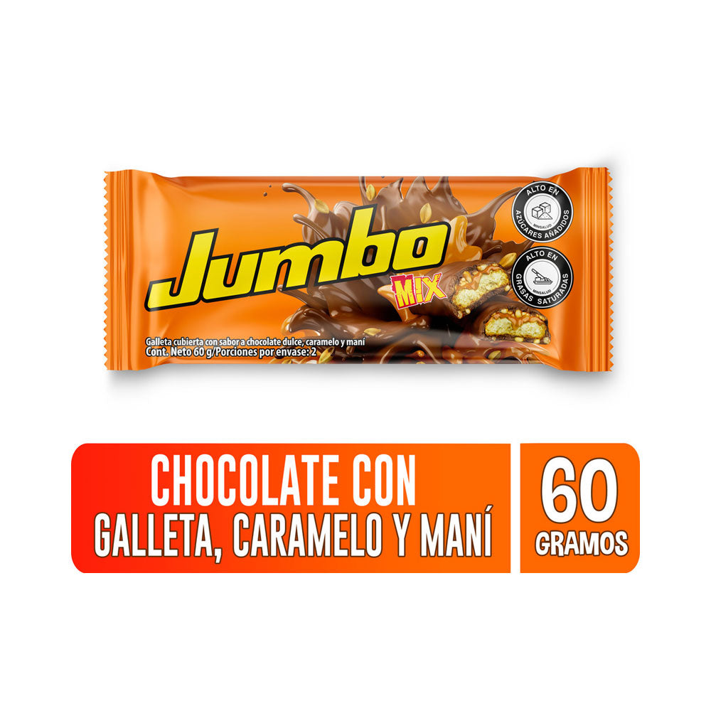 CHOCOLATINA JUMBO MIX BOLSA 60 G