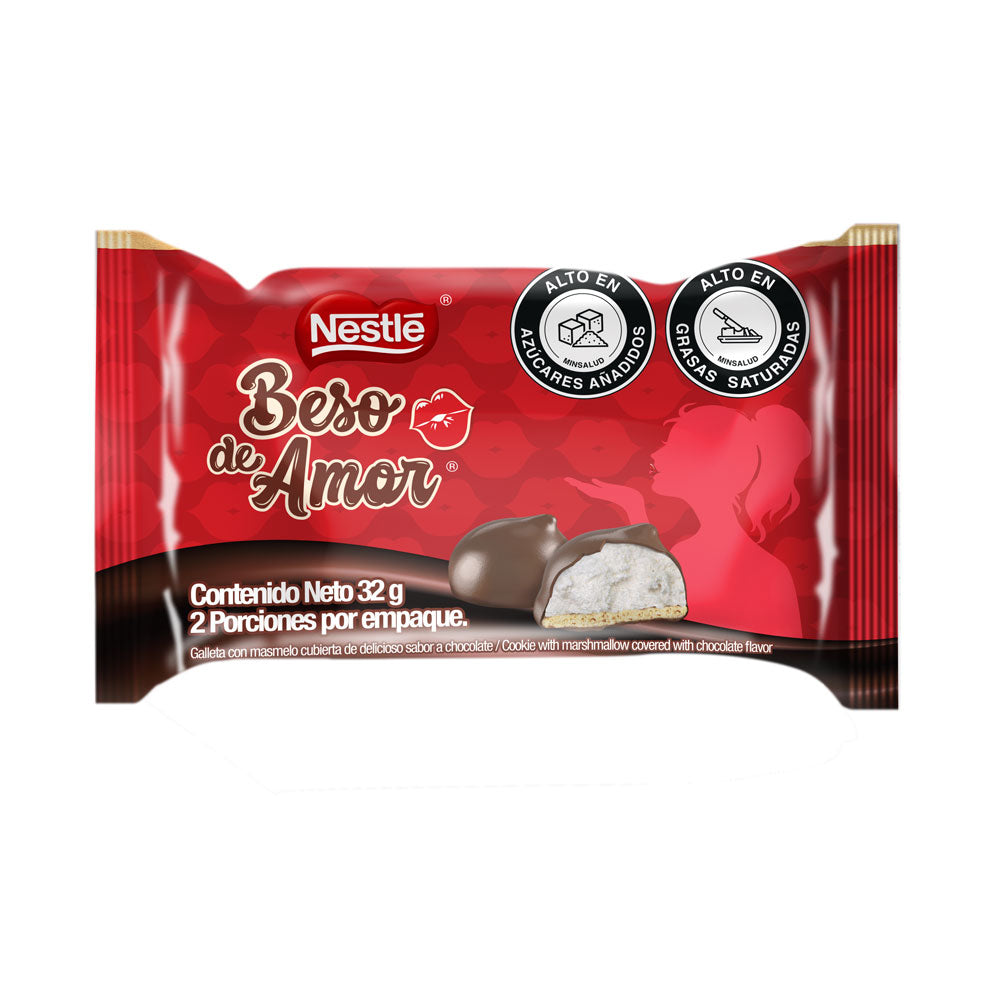 CHOCOLATINA NESTLÉ BESO DE AMOR BOLSA 27 G