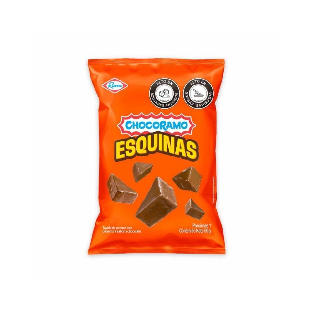 CHOCORAMO ESQUINAS BOLSA 50 G