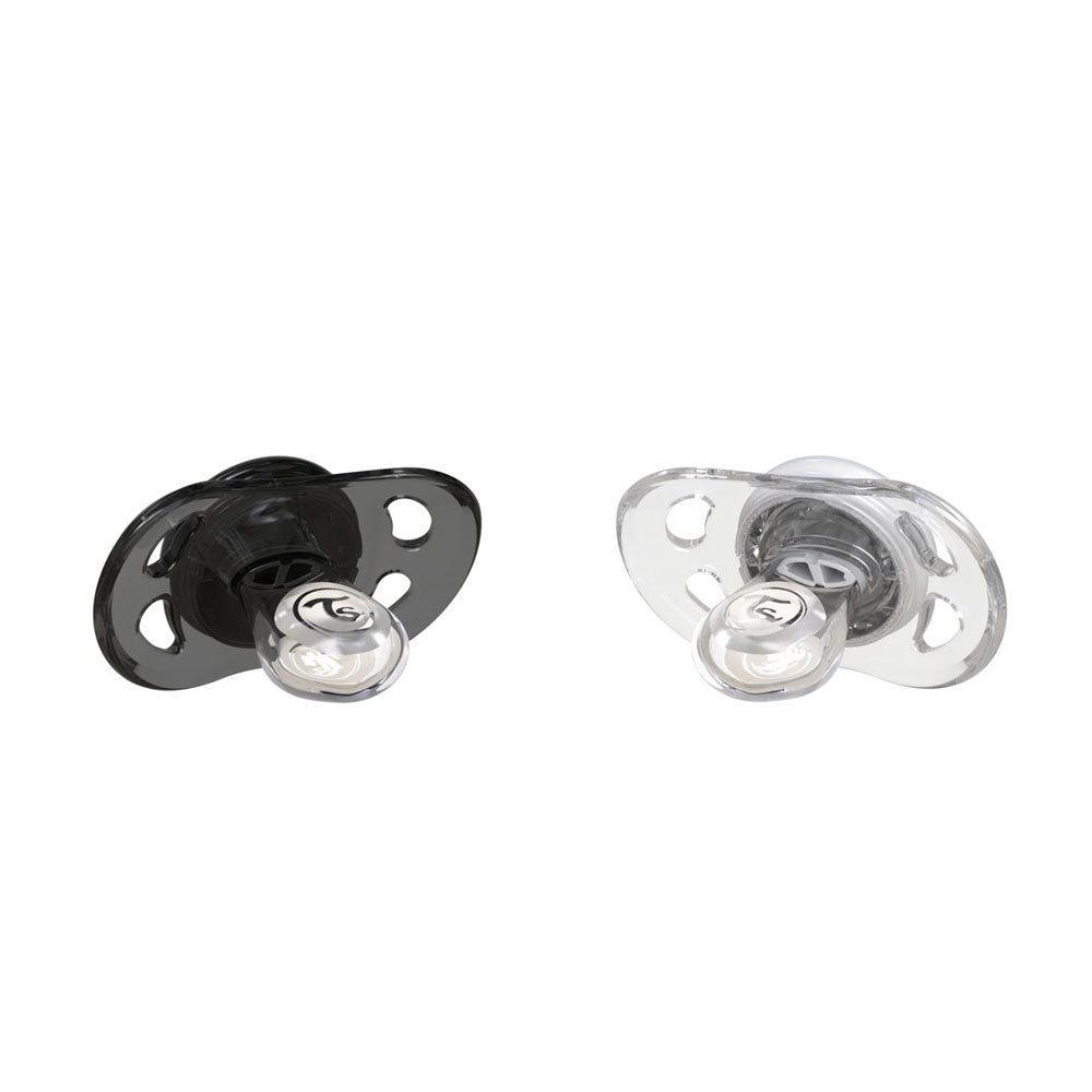 CHUPO BEBE ENTRETENCION TWISTSHAKE 0-6M NEGRA-BLANCA CAJA X 2 UNDS