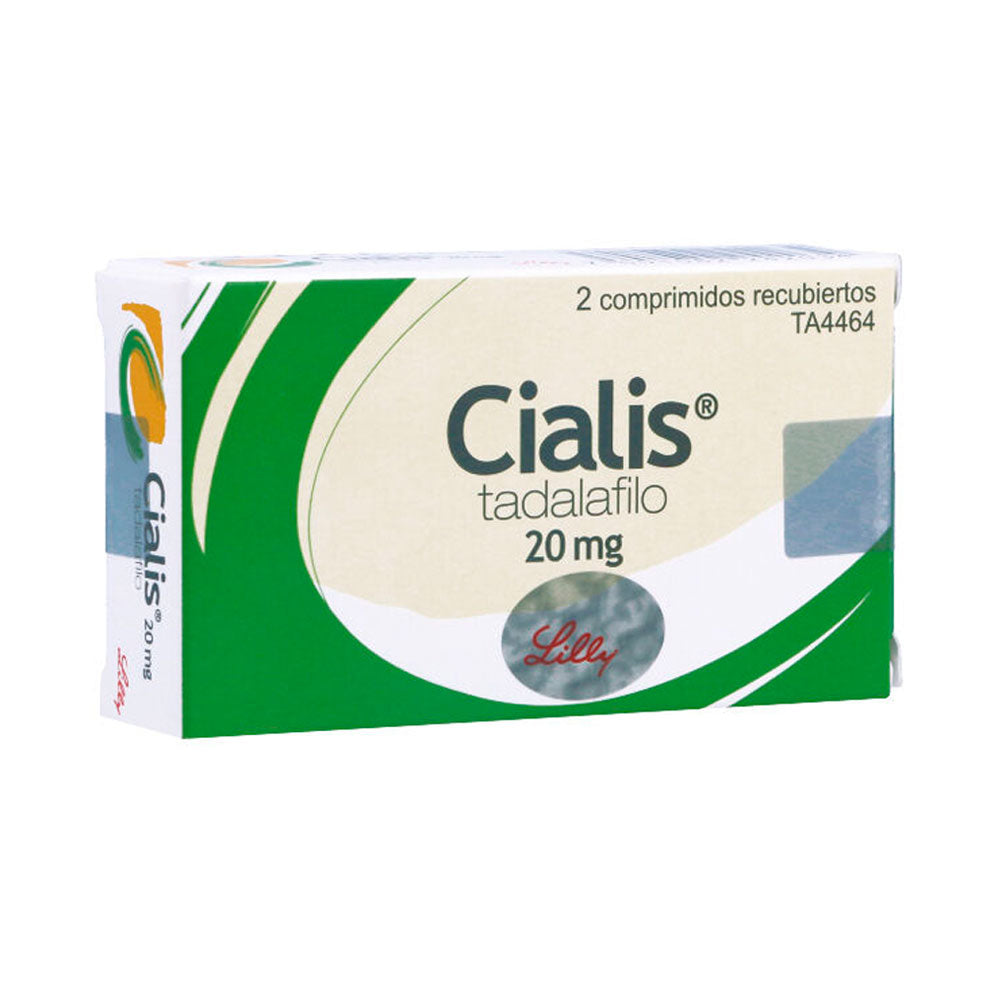 CIALIS COMPRIMIDOS 20 MG CAJA X 2 UNDS