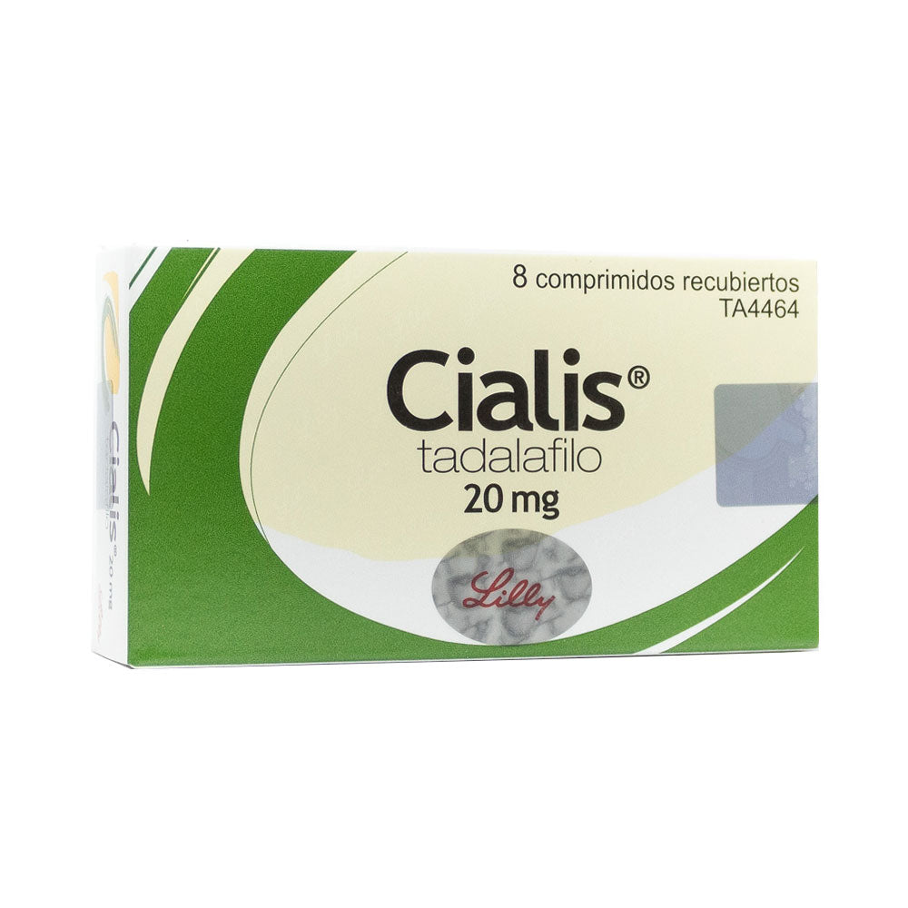CIALIS COMPRIMIDOS 20 MG CAJA X 8 UNDS