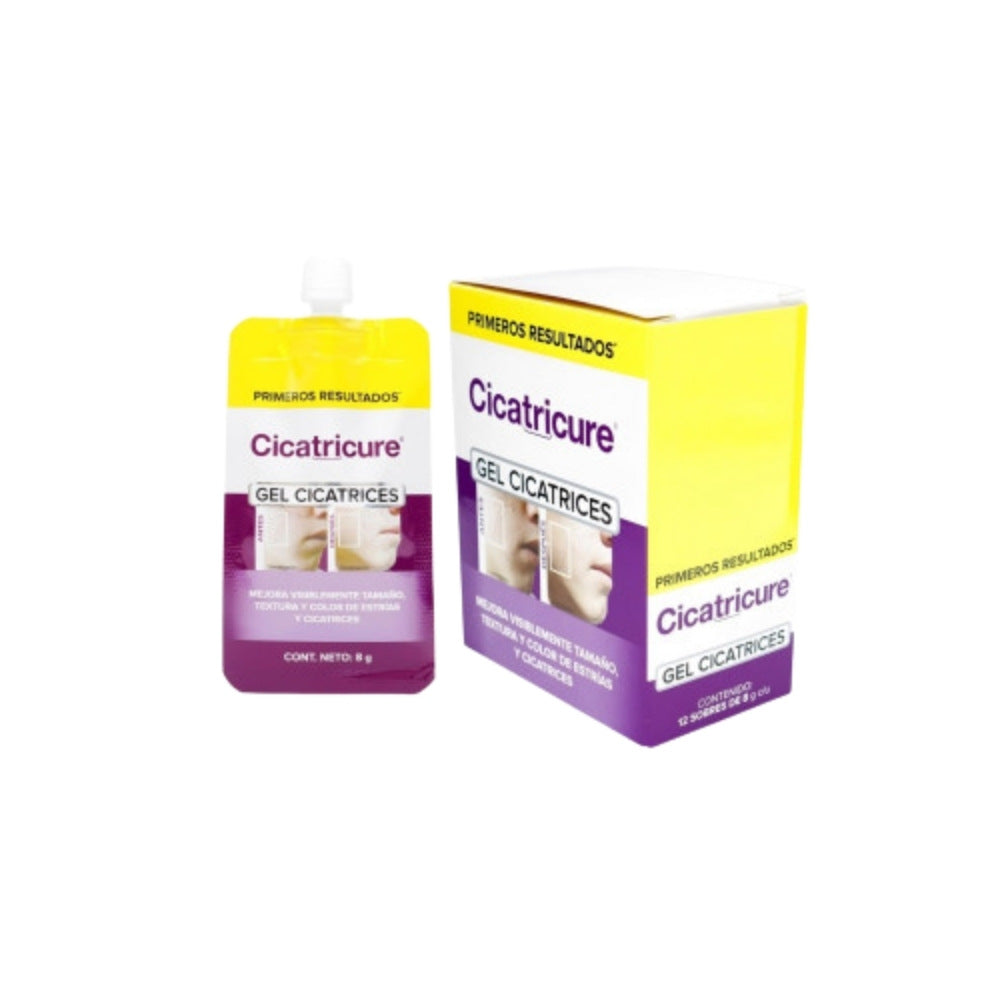CICATRICURE GEL 8 G X 12 SACHET