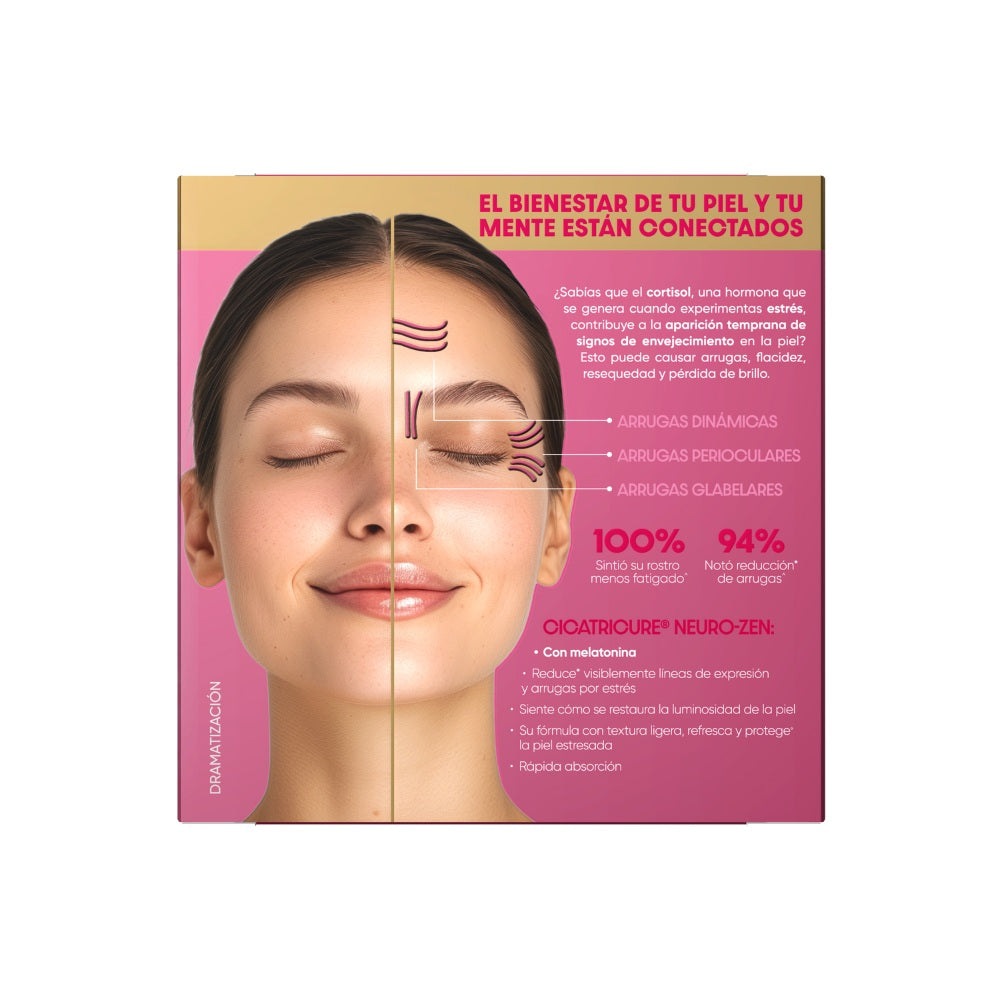 CICATRICURE NEURO-ZEN CREMA ANTI-ARRUGAS FRASCO 50 G