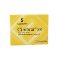 CIMBRAR SR CAPSULAS 6 MG CAJA X 5 UNDS