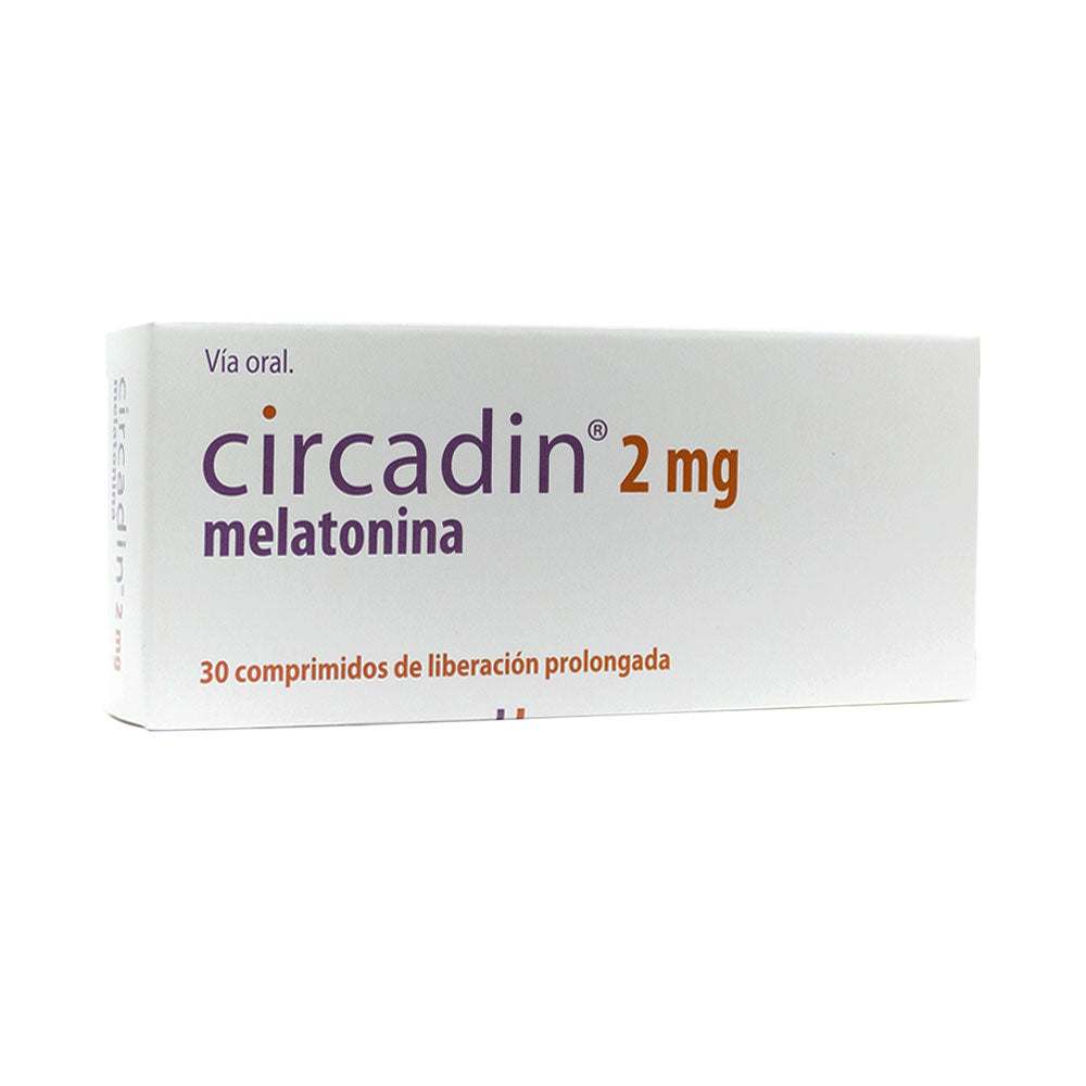 CIRCADIN TABLETAS 2 MG CAJA X 30 UNDS