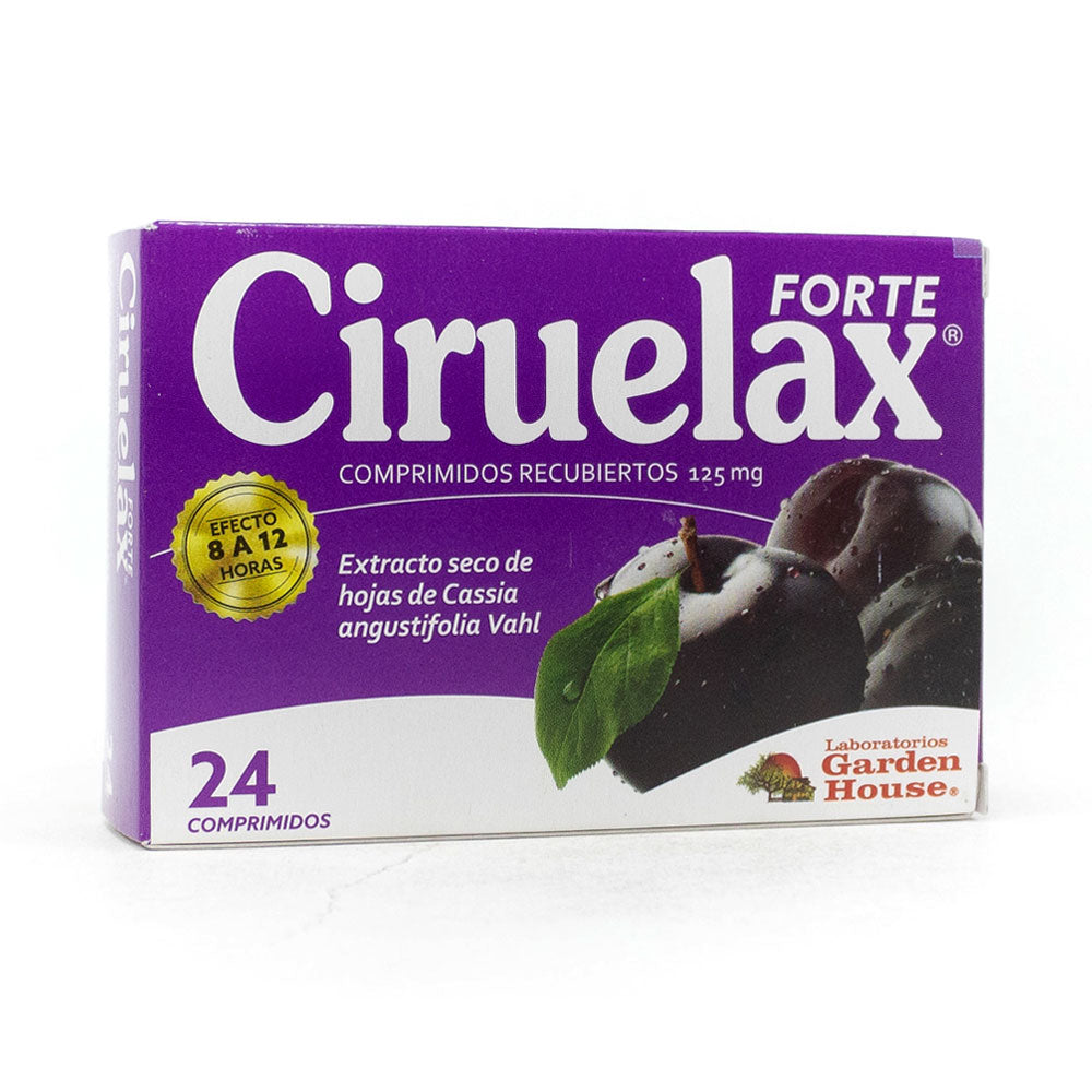 CIRUELAX FORTE COMPRIMIDOS CAJA X 24 UNDS