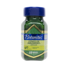 Citrato De Magnesio Botanitas Capsulas Frasco X 90 Unds