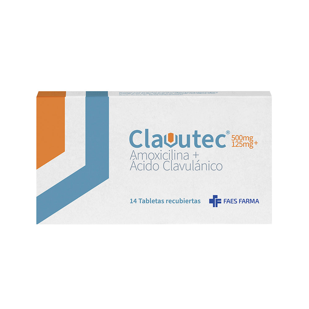 CLAVUTEC TABLETAS 500MG/125MG CAJA X 14 UNDS
