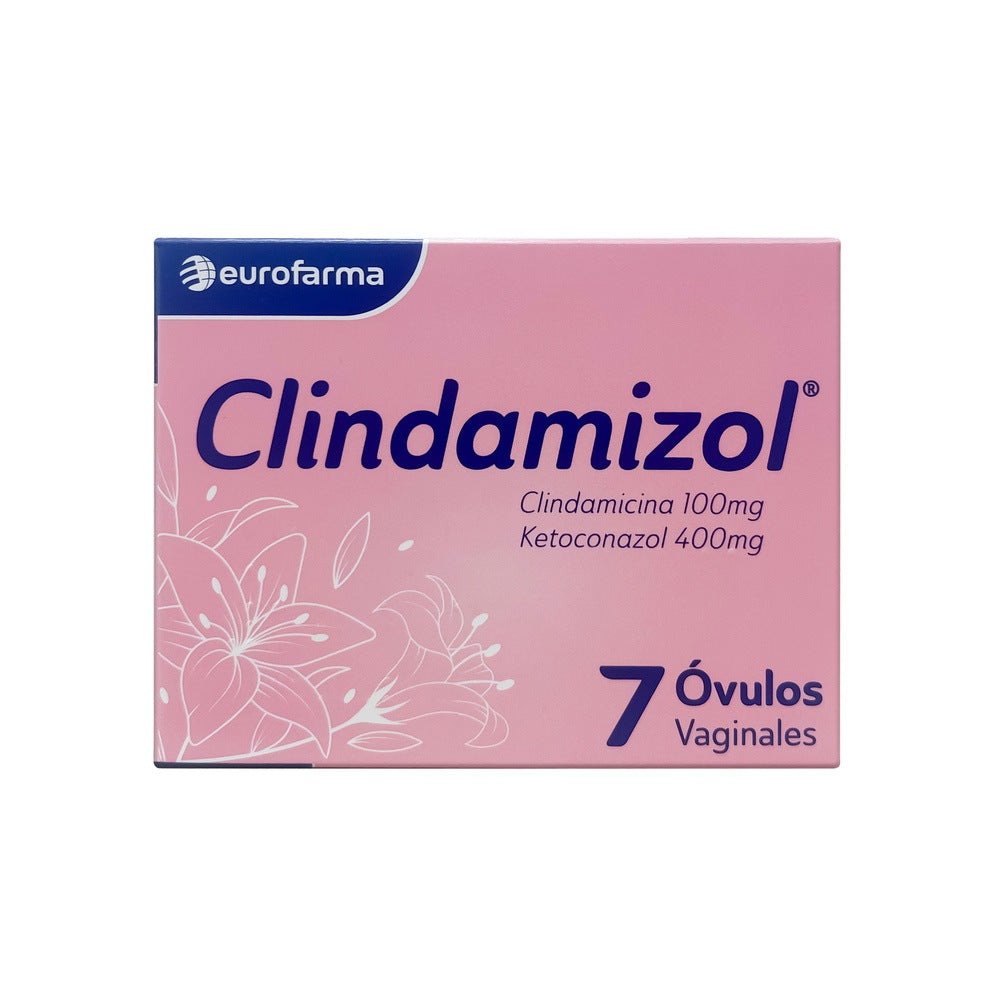 CLINDAMIZOL OVULOS 100MG/400MG CAJA 7 DOSIS