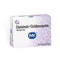 CLONIXINATO/CICLOBENZAPRINA MK CAPSULAS BLANDAS 125 MCG /5 MCG CAJA X 20 UNDS