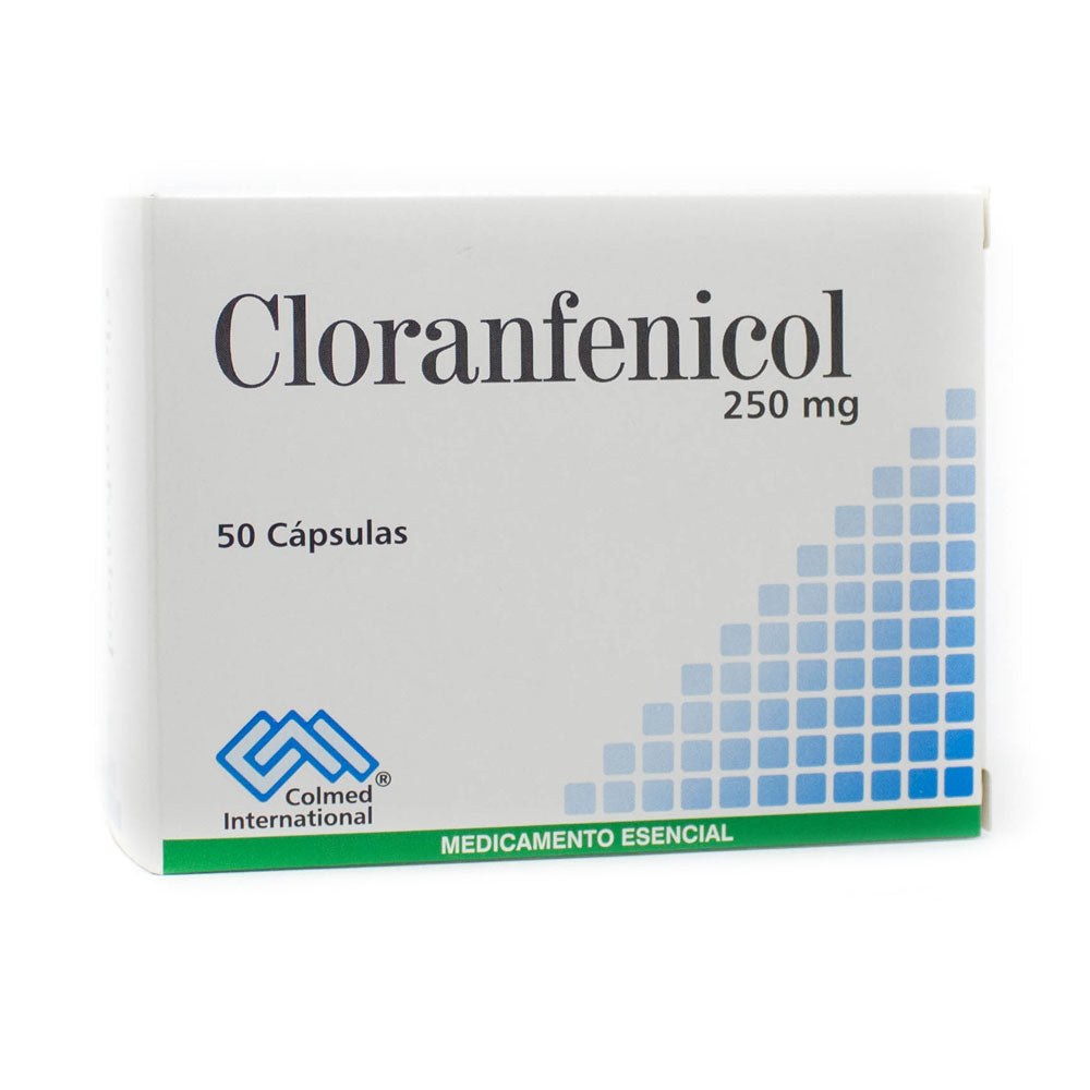 CLORANFENICOL COLMED CAPSULAS 250 MG CAJA X 50 UNDS
