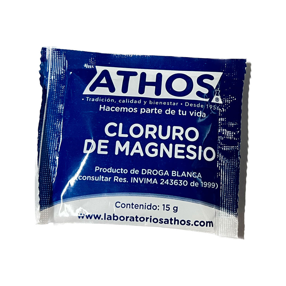CLORURO DE MAGNESIO ATHOS POLVO BOLSA 15 G