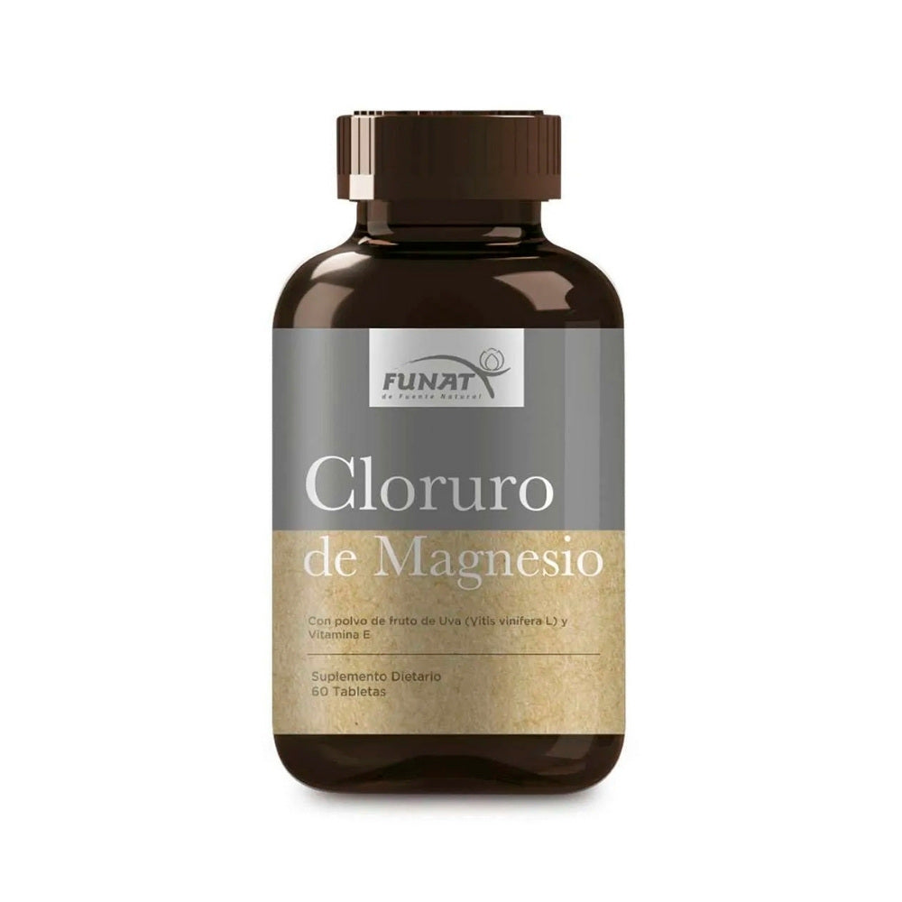 CLORURO MAGNESIO FUNAT TABLETAS FRASCO X 60 UNDS