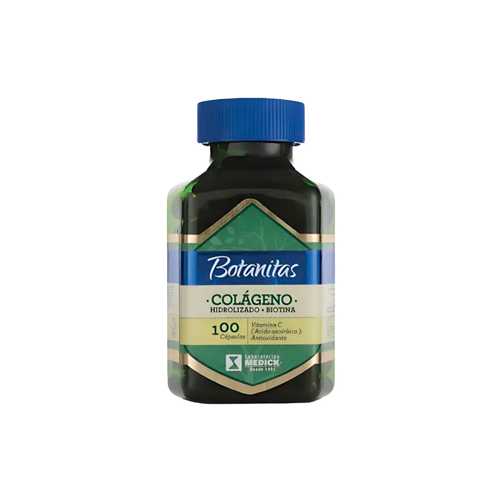 COLAGENO + BIOTINA BOTANITAS CAPSULAS FRASCO X 100 UNDS