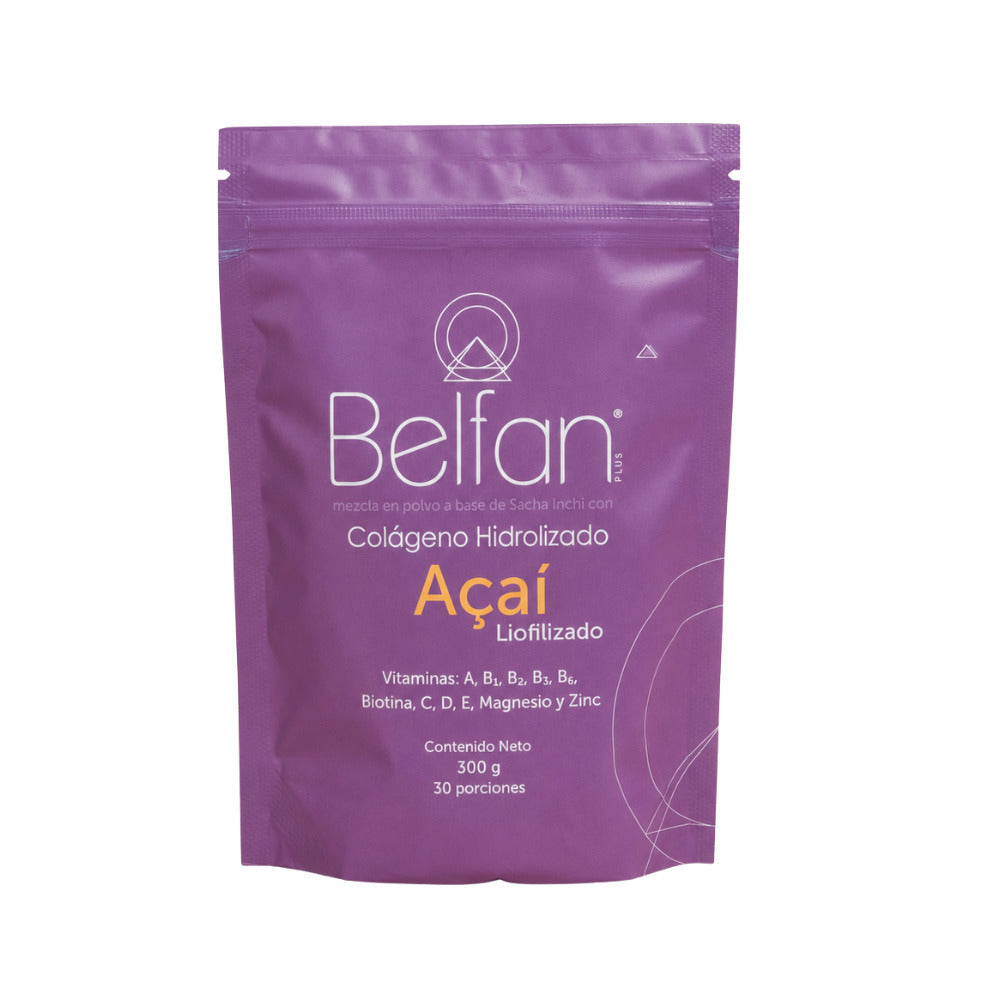 COLAGENO HIDROLIZADO BELFAN POLVO ACAI DOYPACK 300 G