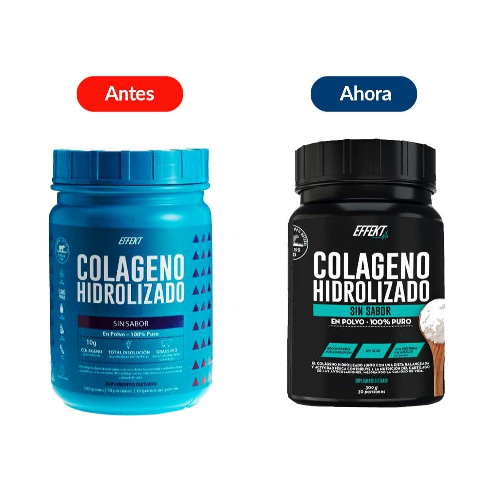 COLAGENO HIDROLIZADO EFFEKT POLVO POTE 300 G
