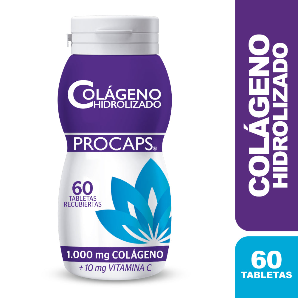 COLAGENO HIDROLIZADO TABLETAS 1000 MG FRASCO X 60 UNDS