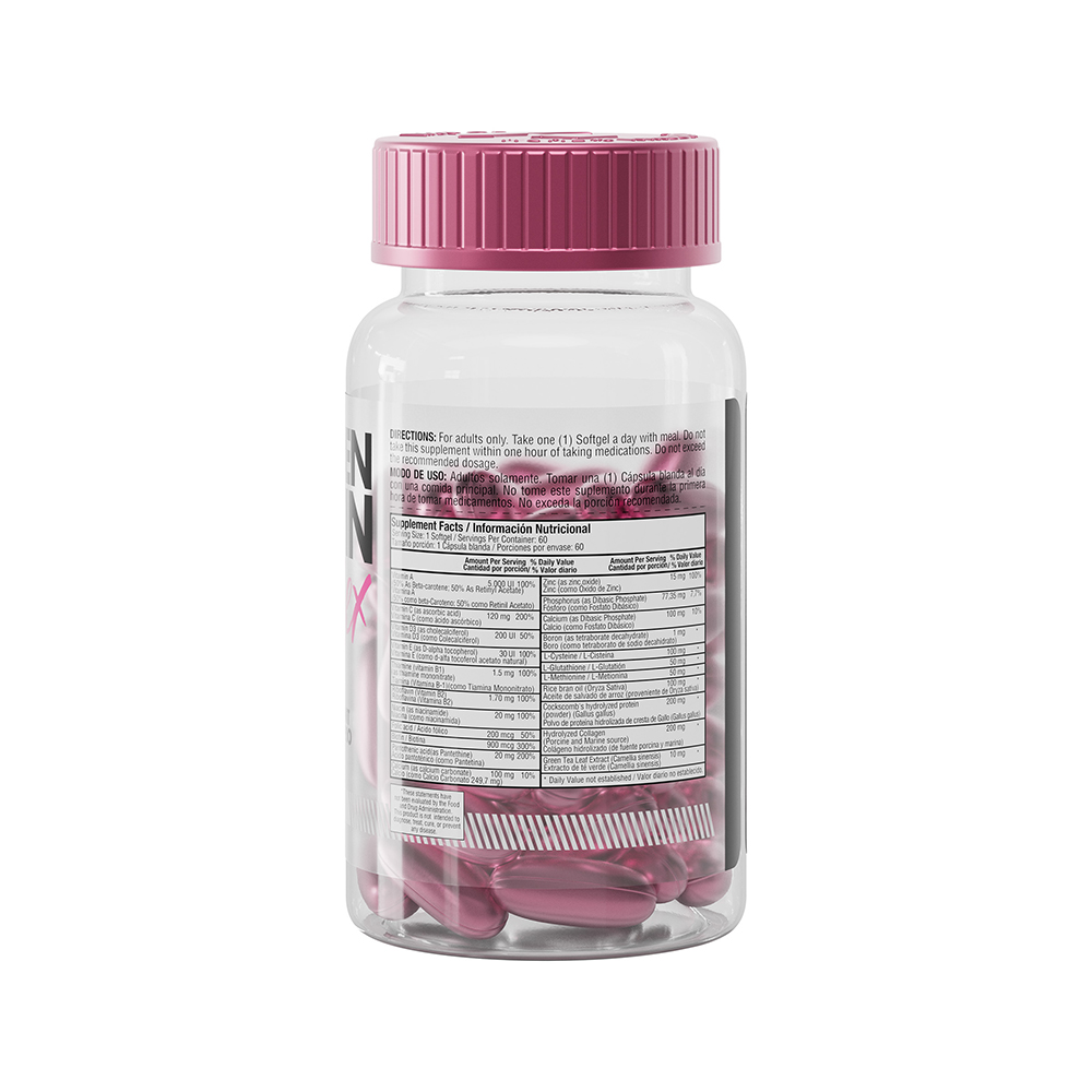 COLLAGEN & BIOTIN COMPLEX CAPSULAS BLANDAS FRASCO X 60 UNDS