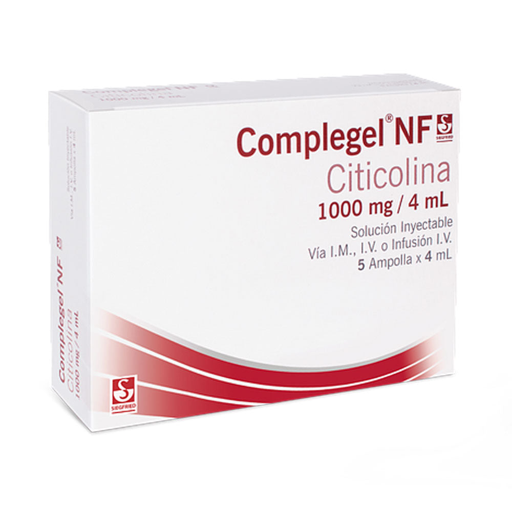 COMPLEGEL NF AMPOLLAS 1000MG/4ML CAJA X 5 UNDS