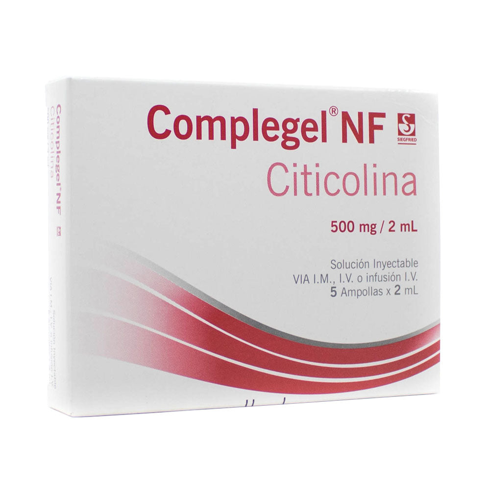 COMPLEGEL NF AMPOLLAS 500 MG/2 ML CAJA X 5 UNDS