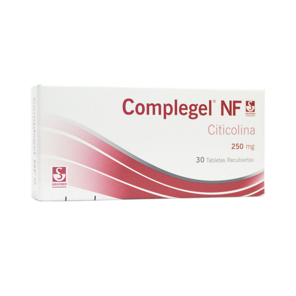 COMPLEGEL NF TABLETAS 250MG CAJA X 30 UNDS