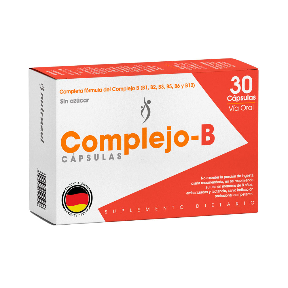 COMPLEJO B CAPSULAS CAJA X 30 UNDS