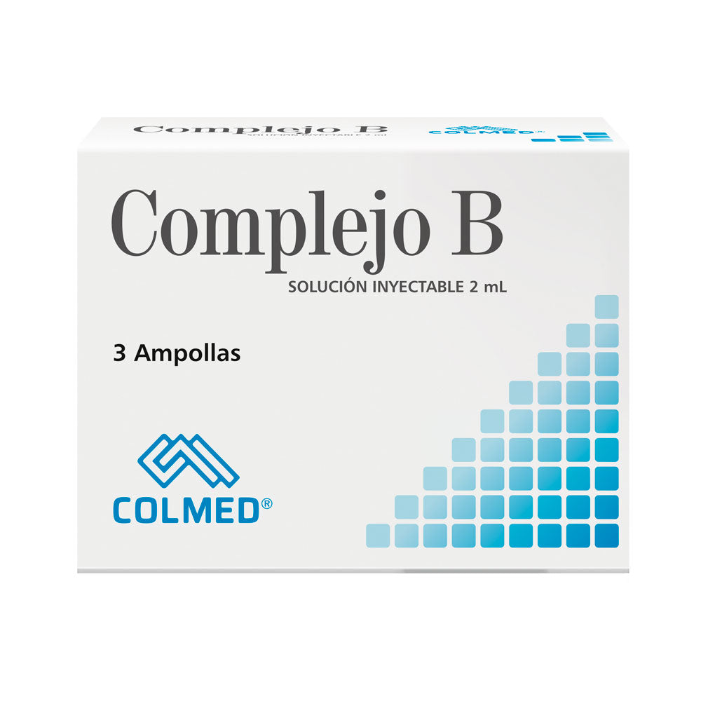 COMPLEJO B COLMED 2 ML SOLUCION INYECTABLE CAJA X 3 UNDS