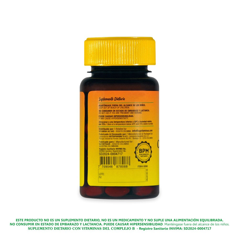 COMPLEJO B GOOD NATURAL SOFT GELS FRASCO X 60 UNDS