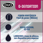 CONDON DUO G-SENSATION PRESERVATIVOS X 3 UNDS