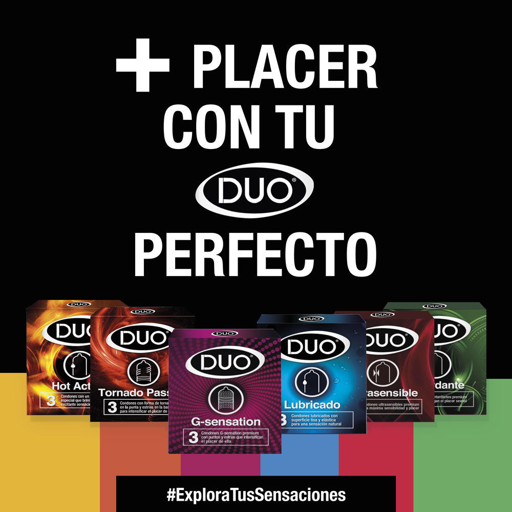 CONDON DUO G-SENSATION PRESERVATIVOS X 3 UNDS